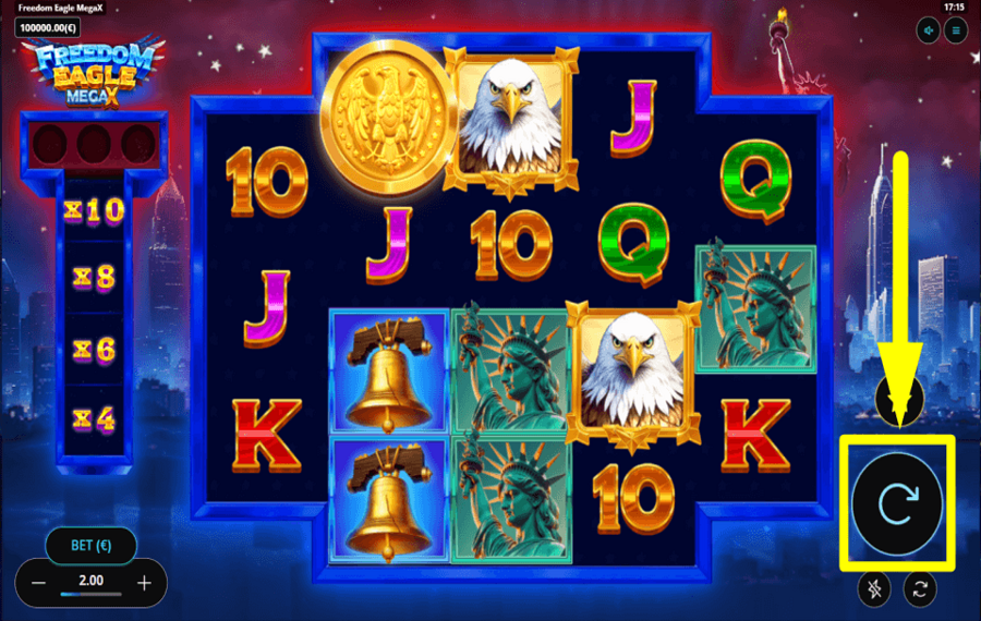 Freedom Eagle Mega X POURSUIVEZ LA RÉCOMPENSE.