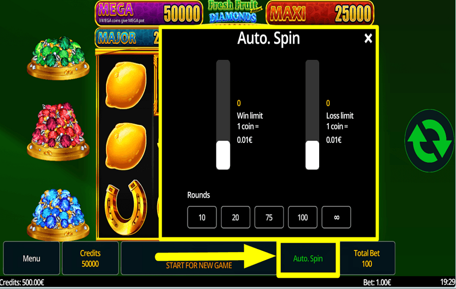 Fresh Fruit Deluxe Diamonds ENABLE AUTOPLAY.