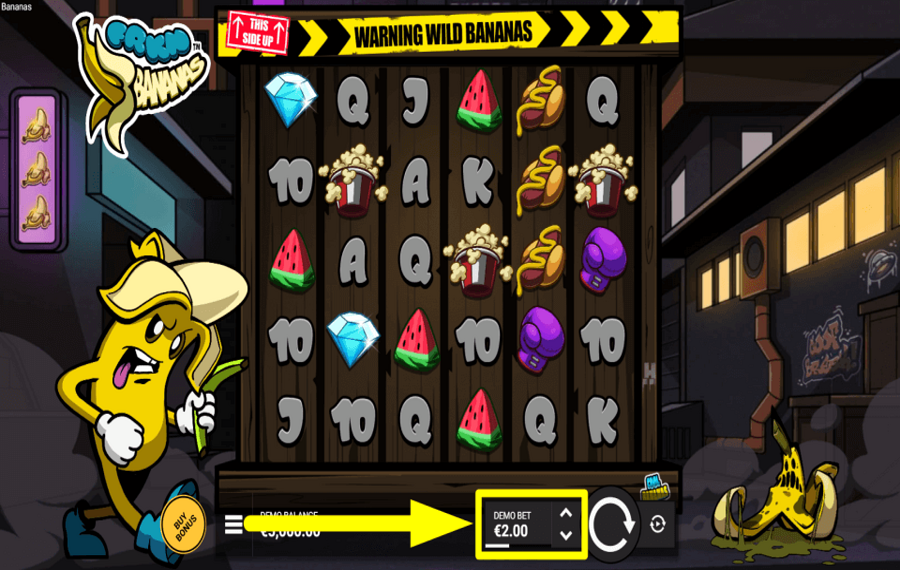 Frkn Bananas ВЫБЕРИТЕ СТАВКУ.