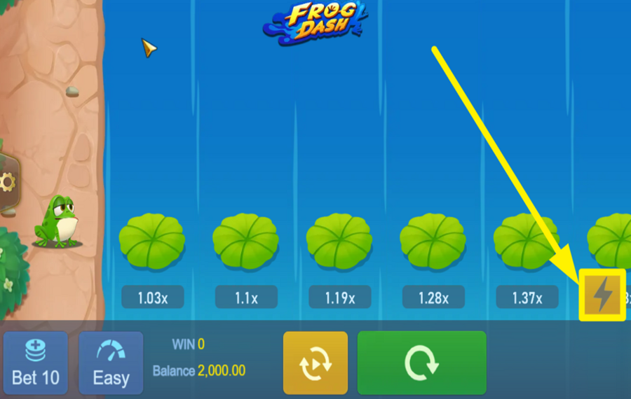 Frog Dash DÉCHAÎNEZ LA PUISSANCE DU TURBO.