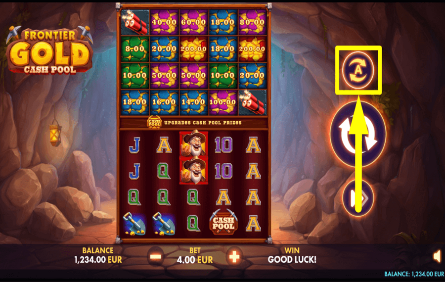 Frontier Gold Cash Pool APPLY AUTOPLAY.