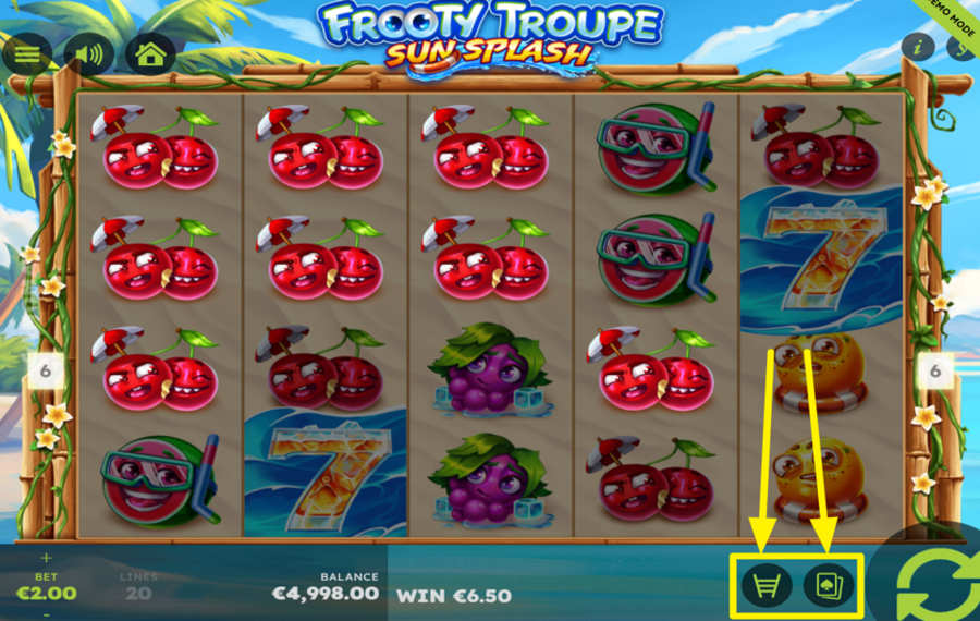 Frooty Troupe Sun Splash TENTEZ VOTRE CHANCE.