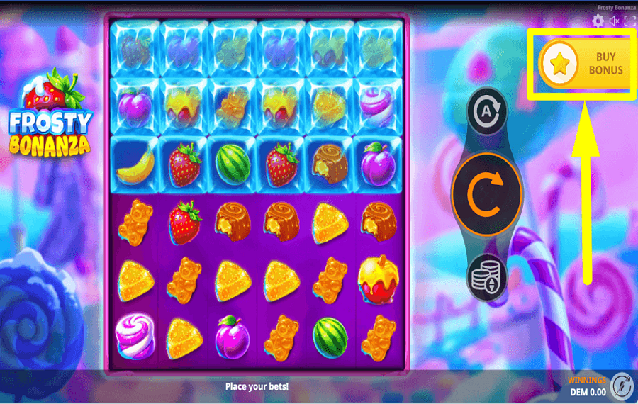 Frosty Bonanza ACQUISISCI BONUS.