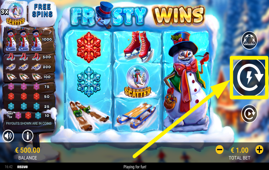 Frosty Wins SPIN FOR VICTORY!