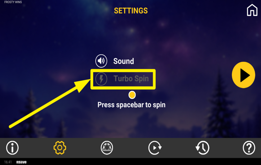 Frosty Wins AMP UP THE GAME.