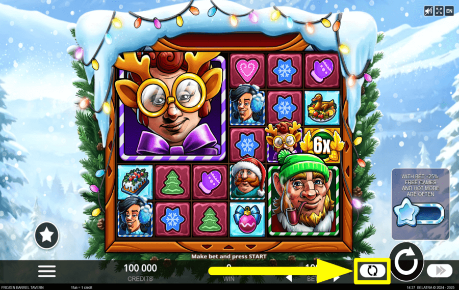 Frozen Barrel Tavern START AUTOPLAY.