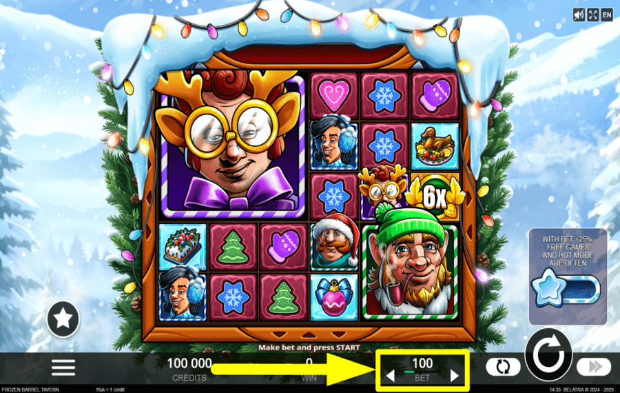 Frozen Barrel Tavern SET THE STAKE.