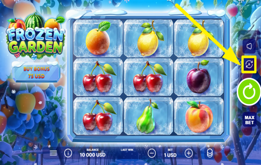 Frozen Garden ENABLE AUTOPLAY.