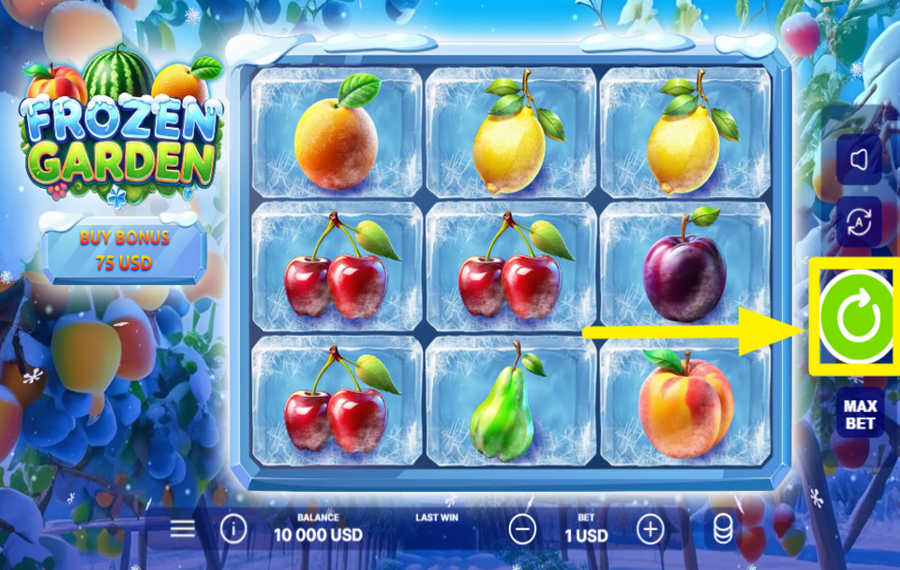 Frozen Garden SPIN FOR VICTORY!