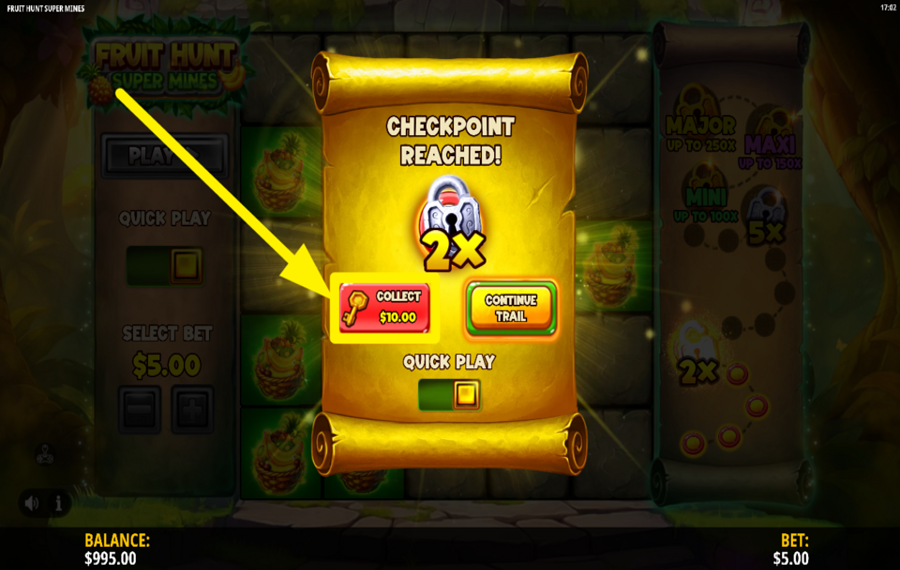 Fruit Hunt Super Mines ЗАБЕРИТЕ СВОЙ ВЫИГРЫШ.