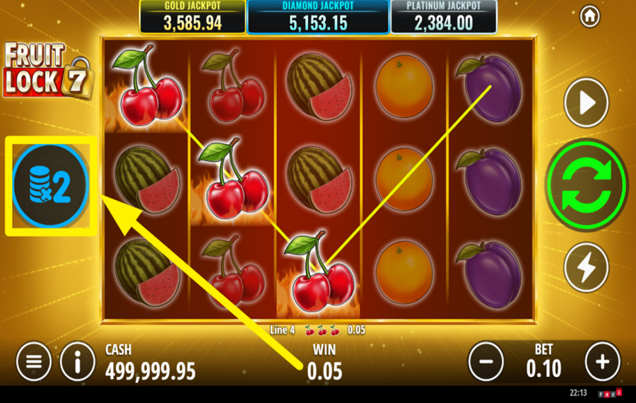 Fruit Lock 7 ПОСТАВЬТЕ НА КОН СВОЙ  ВЫИГРЫШ.
