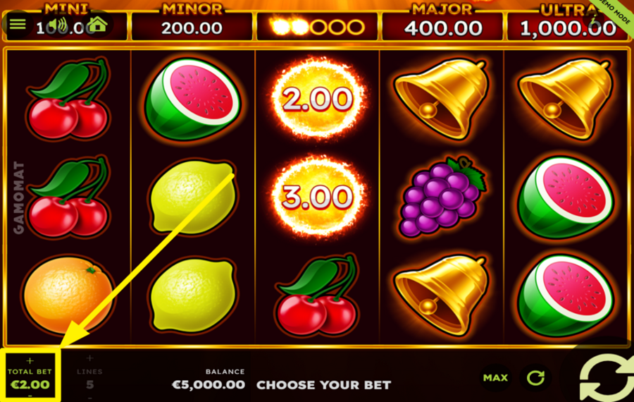 Fruit Mania Flaming Link FAITES VOTRE JEU.