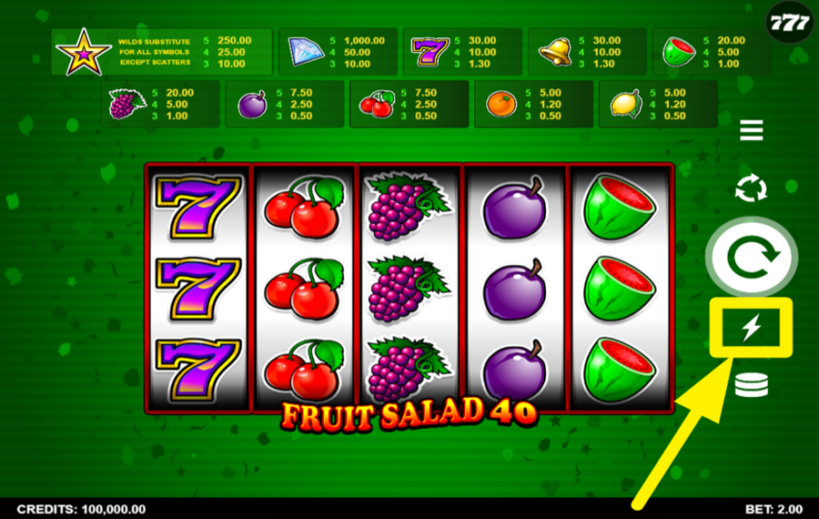 Fruit Salad 40 УСКОРИТЕ ВРАЩЕНИЯ.