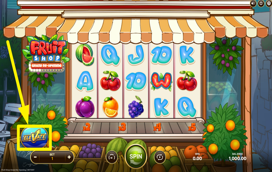 Fruit Shop Grand Re Opening OTTIENI UN BONUS!