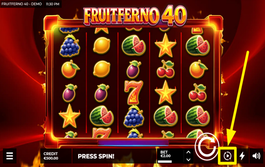 Fruitferno 40 UTILISEZ LA FONCTION DE LECTURE AUTOMATIQUE.