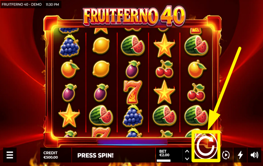 Fruitferno 40 TOURNEZ POUR GAGNER !
