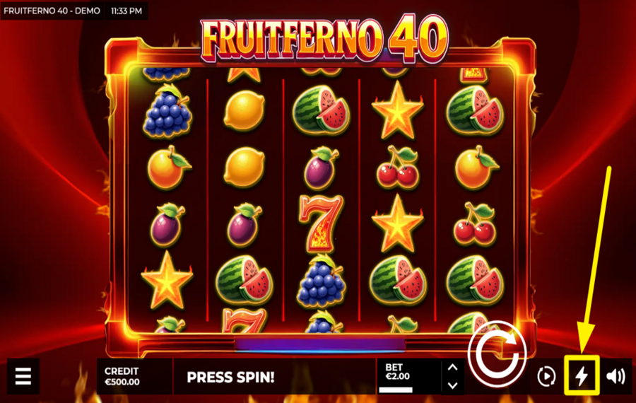 Fruitferno 40 ACTIVEZ LE MODE TURBO !