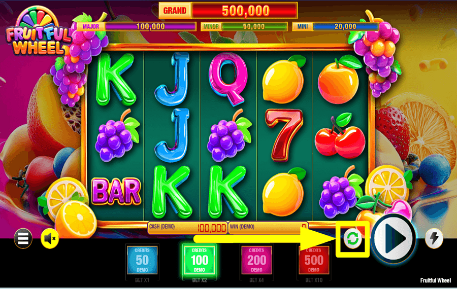 Fruitful Wheel ПРОДОЛЖИТЬ В АВТОМАТИЧЕСКОМ РЕЖИМЕ.