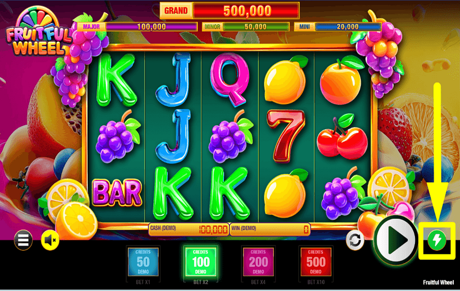 Fruitful Wheel УСКОРЬТЕ ТЕМП.