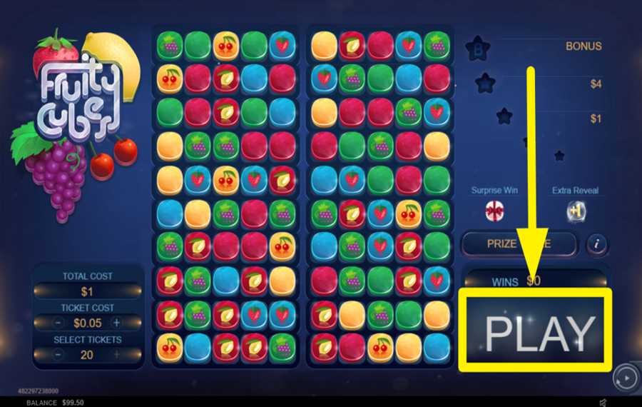 Fruity Cubes EMBARK ON YOUR GAME.
