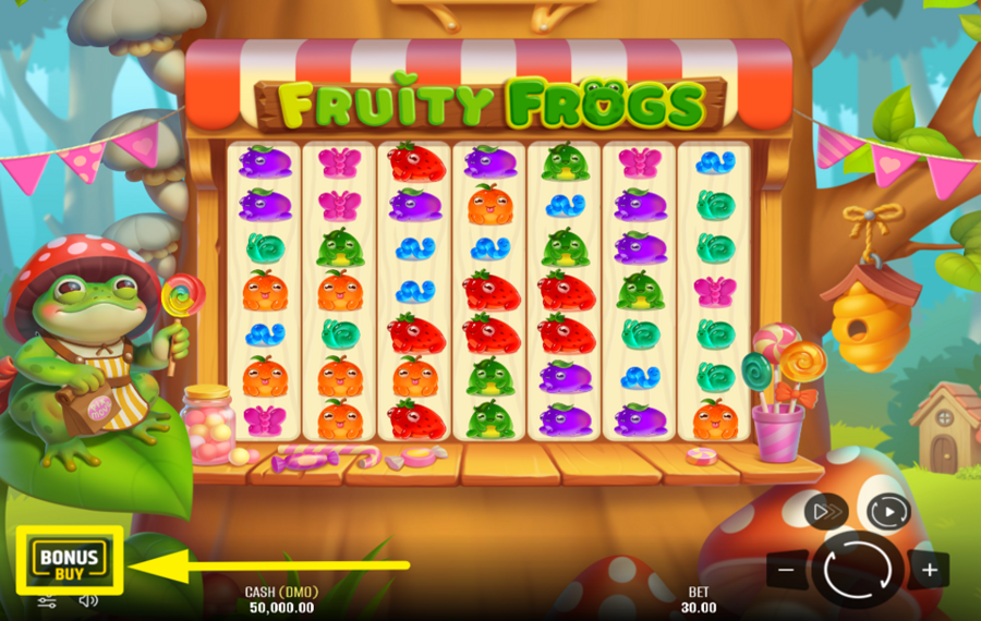 Fruity Frogs SCHNAPPEN SIE SICH EINEN BONUS!