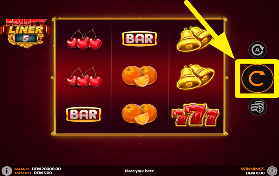 Fruityliner 5 TOURNEZ POUR RÉUSSIR !