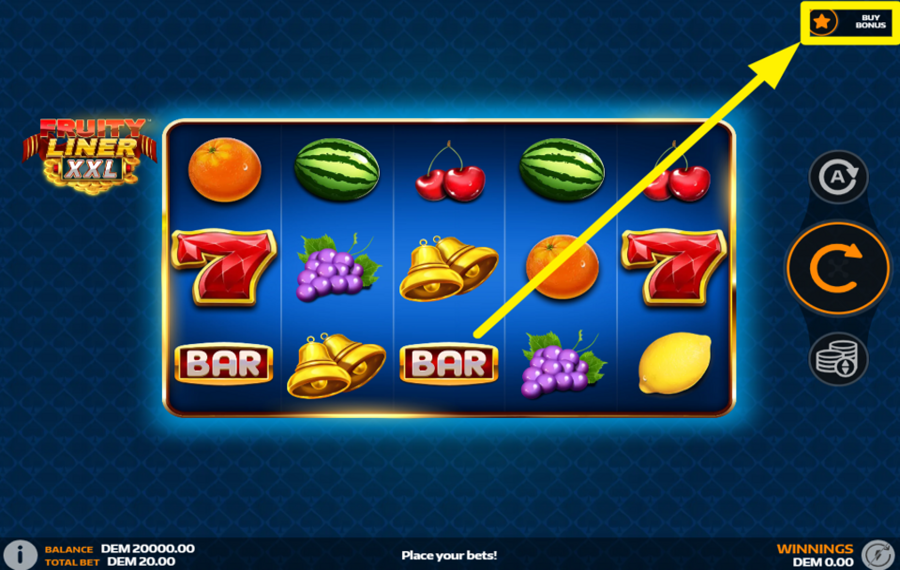 Fruityliner XXL SCHALTE BONUS-SPINS FREI.