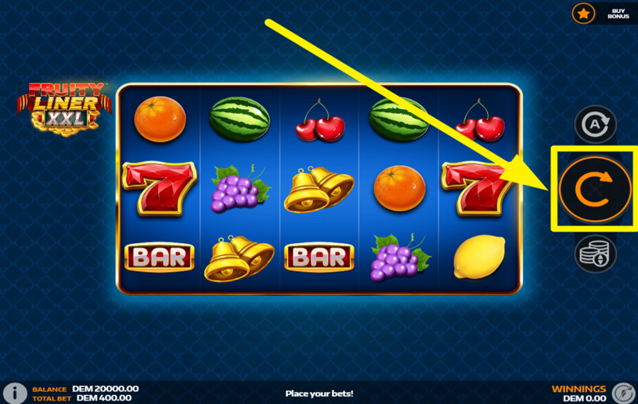 Fruityliner XXL DREHEN SIE DIE WALZEN.