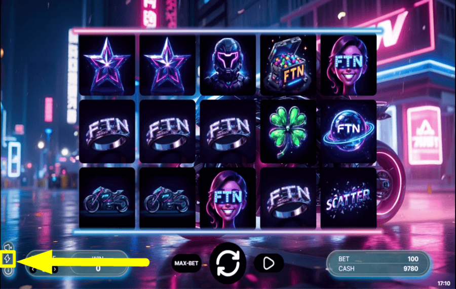 FTN Galactic 20 Reels АКТИВИРУЙТЕ ТУРБО-РЕЖИМ.