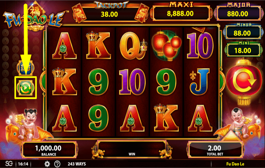 Fu Dao Le ВЫБЕРИТЕ АВТОМАТИЧЕСКИЕ СПИНЫ.