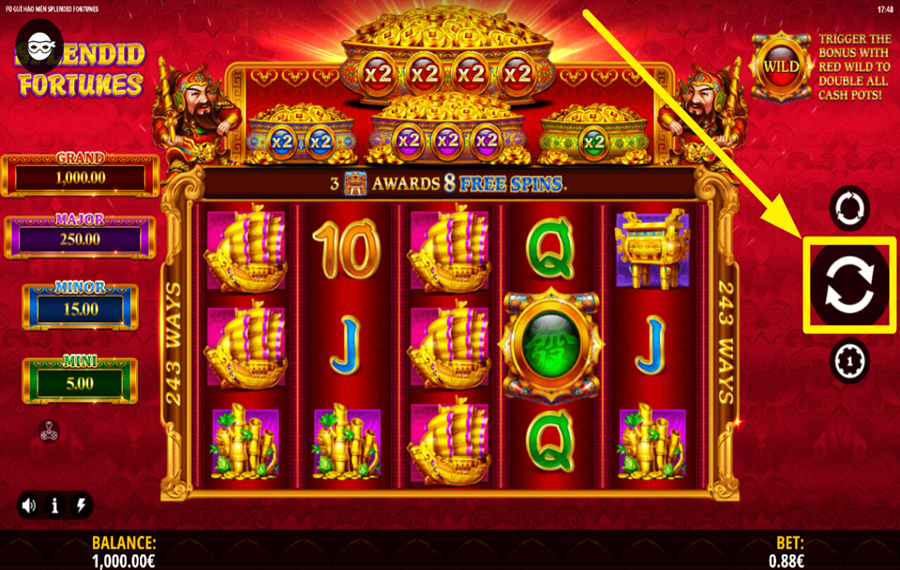 Fu Gui Hao Men Splendid Fortune JOUER LE JEU.