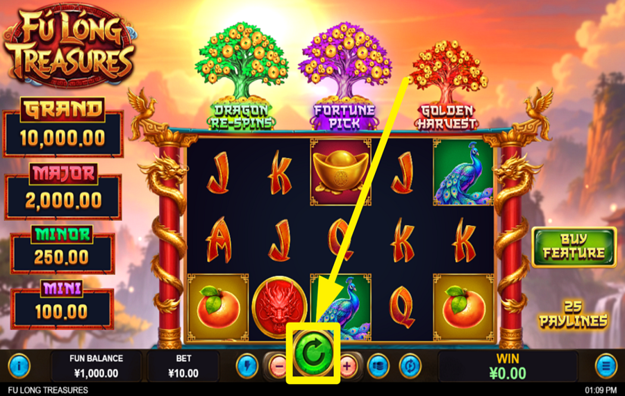 Fu Long Treasures SPIN FOR SUCCESS!