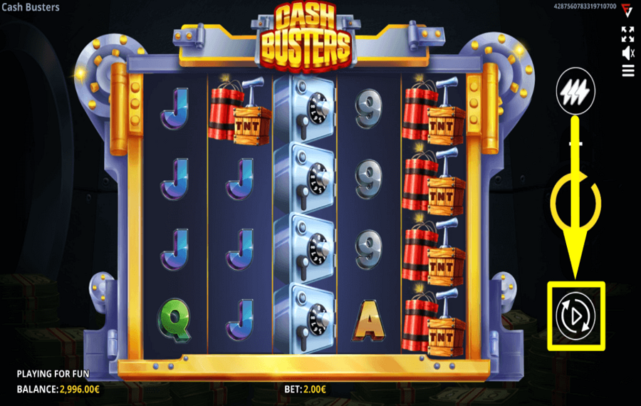 Fugaso Cash Busters ACTIVEZ LES SPINS AUTOMATIQUES.