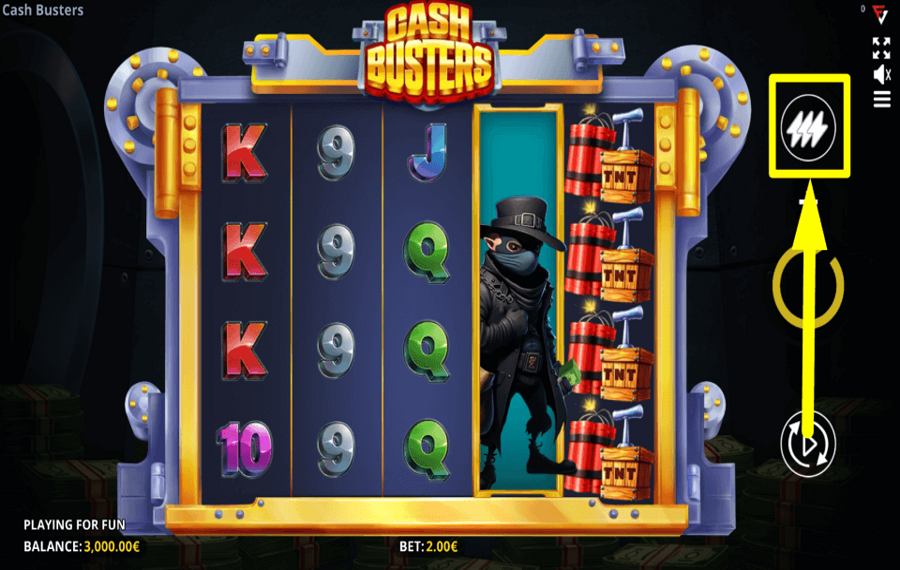 Fugaso Cash Busters ACCÉLÉREZ CHAQUE TOUR.
