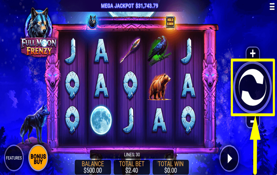 Full Moon Frenzy СТРЕМИТЕСЬ К ПРИЗУ.