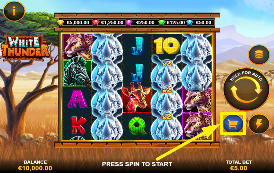 Full Moon White Thunder ADD TO THE FUN!