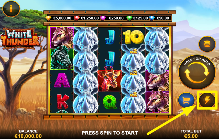 Full Moon White Thunder UNLEASH TURBO CHARGE.