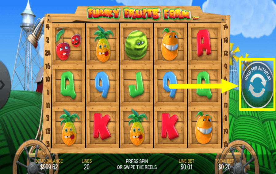 Funky Fruits Farm TAUCHEN SIE IN DAS SPIEL EIN.