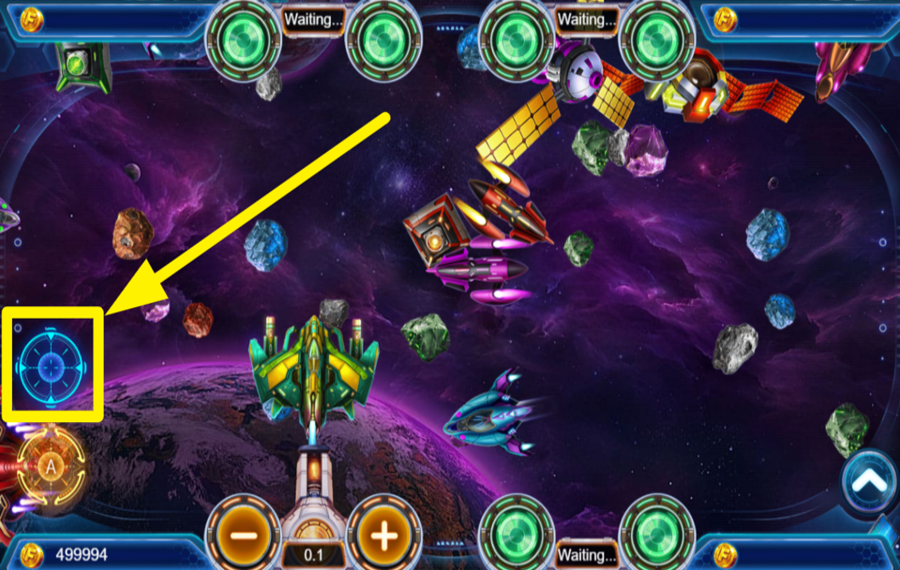 Funta Gaming Space War FIJAR UN OBJETIVO.