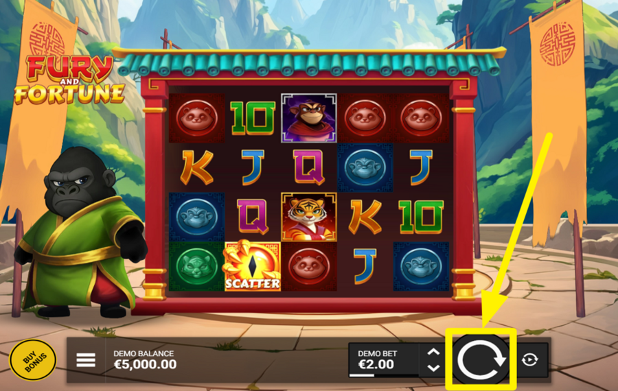 Fury and Fortune MACH MIT BEIM DREHSPIEL.