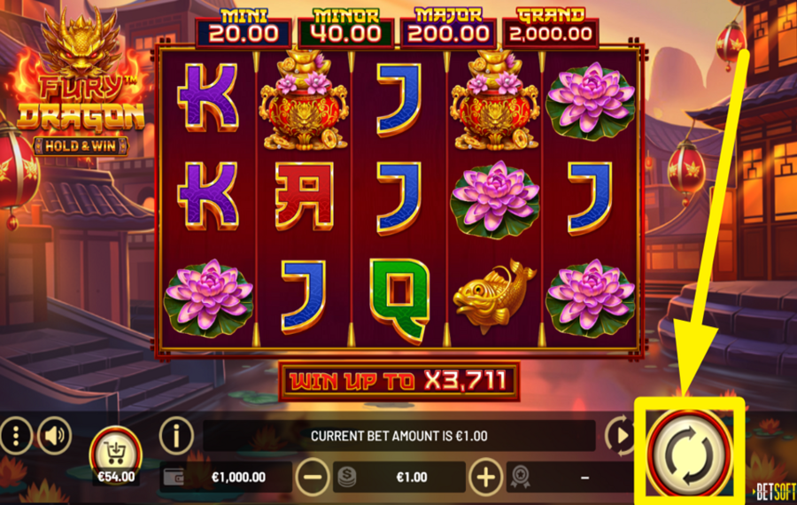 Fury Dragon Hold and Win MACH MIT BEIM SPINNEN!