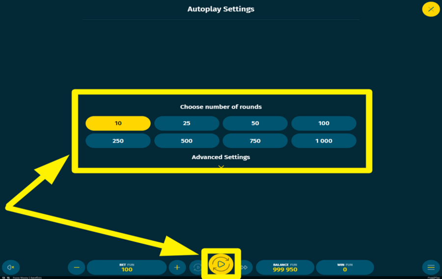 Fuzzy Wuzzy ATTIVA LA RIPRODUZIONE AUTOMATICA.