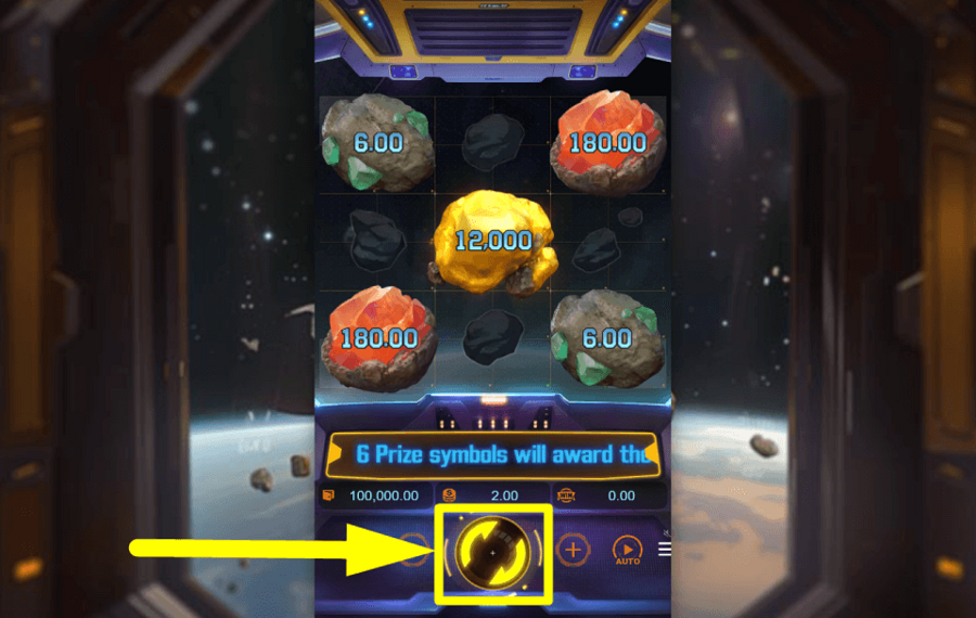 Galaxy Miner FANGEN SIE MIT DEM SPIELEN AN.