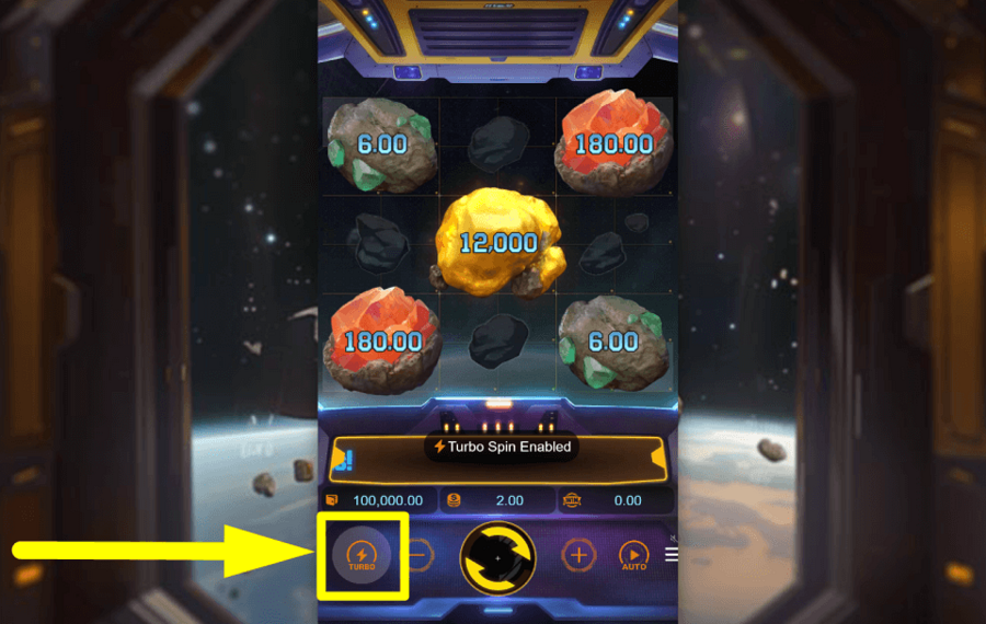 Galaxy Miner VERBESSERE DEIN SPIEL.