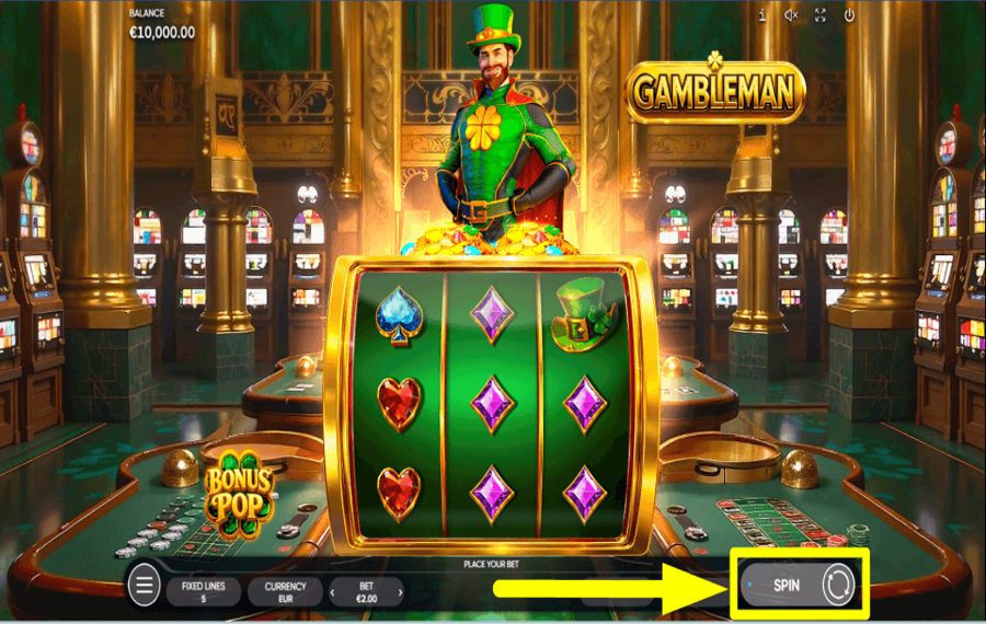 Gambleman ATTEMPT TO WIN.