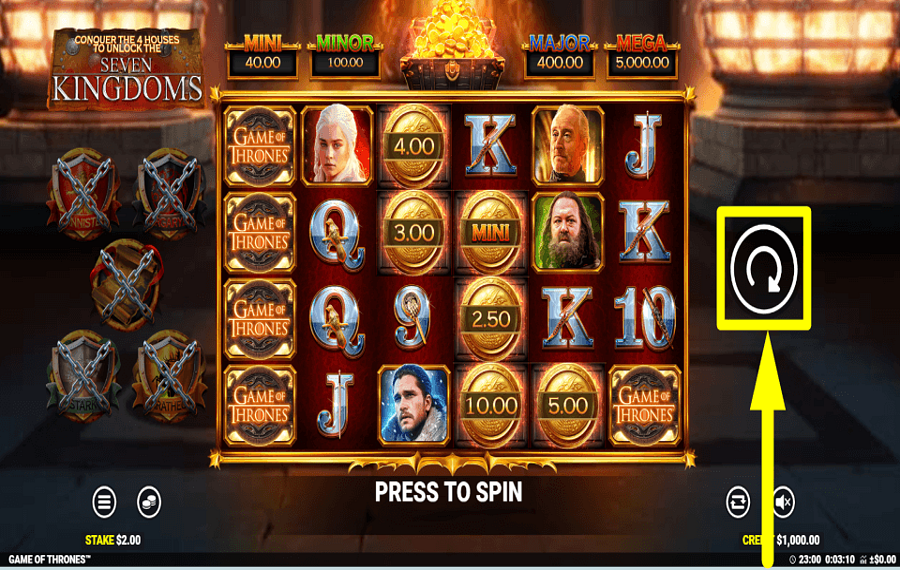 Game of Thrones PLAY FOR REWARDS.