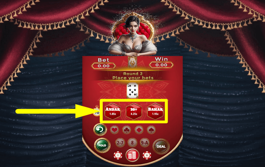 Game Time Tec Andar Bahar PREPÁRESE PARA APOSTAR.