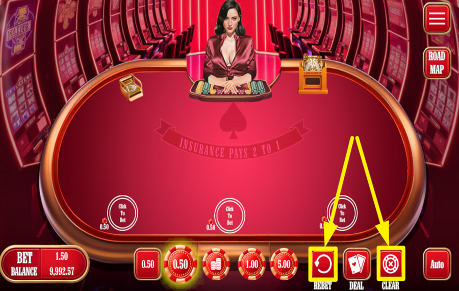 Game Time Tec Black Jack ПОВТОРИТЕ ИЛИ ОТМЕНИТЕ СВОЮ ПОСЛЕДНЮЮ СТАВКУ.