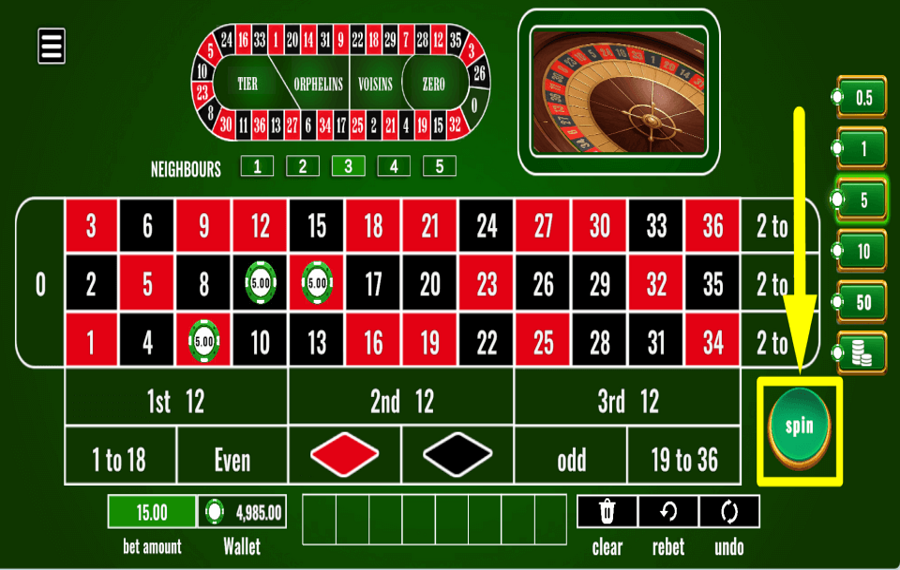 Game Time Tec European Roulette JUEGA POR EL PREMIO.