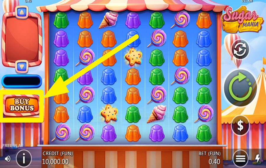 Games Inc Sugar Mania TOURS GRATUITS, PLUS DE GAINS?